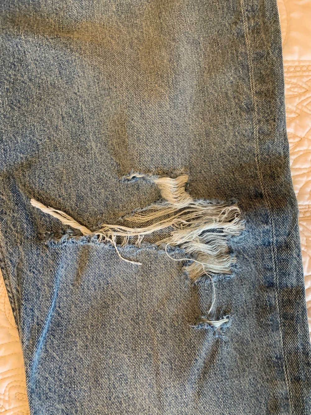 NWT - Agolde - Riley High Rise Crop Straight - Size 34 - Picture 4 of 9